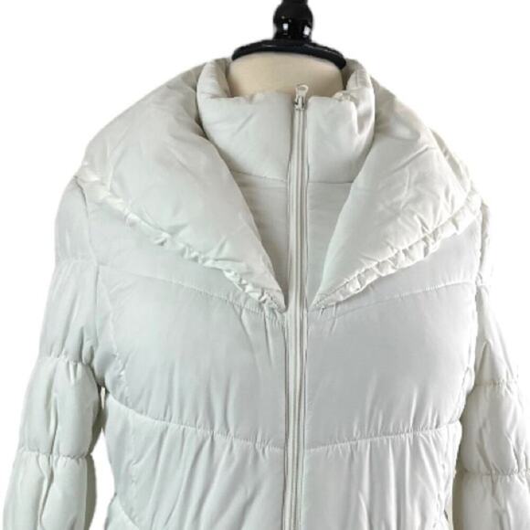A. Byer Women’s Puffer Long Winter Coat Collar Bright White Women’s Size XL - Picture 7 of 15